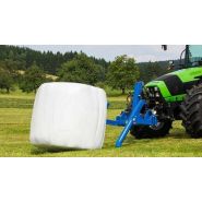 Fourche à balles rondes BTGHA avec redresseur hydraulique - Goweil - 1 100 mm_3