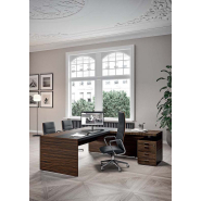 Bureau d'angle  design, durable  : un symbole d'élégance  et de modernité dans l'aménagement des espaces professionnels_3
