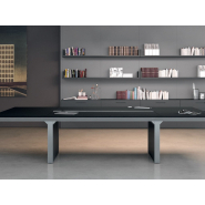Table de réunion contemporaine et lumineuse - HAN - Élégante, personnalisable et durable_3