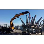 Grue auxiliaire Effer Big 505 - pression 360 bar - levage jusqu'à 300 txm_3