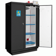 Armoire anti-feu 90 min batteries lithium haute 2 portes - 795+LI - Alarme VIG290 / Blanc_3