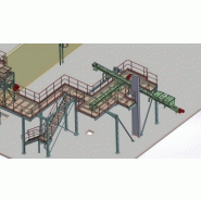 Convoyeur à vis - manutention de produits pâteux ou pulvérulents - acier, inox ou Hardox - sur mesure_3