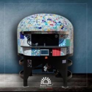 Four à pizza rotatif Mannaforni MFRO100DL - Capacité 6-7 pizzas - AVPN_3