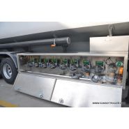 Remorques citerne carburant pétrolier - Xiamen Sunsky Trailer Co., Ltd - Capacité 40 000 L - Acier au carbone - 3 essieux_3