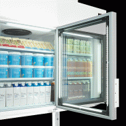Armoire de congélation murale blanche pour supermarché - 628 L | Tefcold - MTF210_3