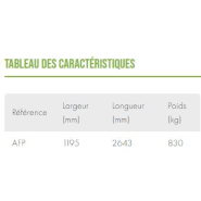 Charrue forestière agricole - Compatible tracteur - Labour forestier ou non - Profondeur max 450mm - Système hydraulique PTO_3
