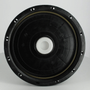 Couvercle Werit Ø 220 noir + Bonde jaune Femelle 2