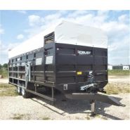 Remorque agricole pour transport de bétail 10450 kg PTAC