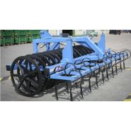 Rouleau agricole - Zagroda - Tasse avant en portée fixe avec Fonte Campbell Ø 700 mm_3