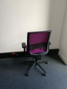 Fauteuil de Bureau Steelcase Reply Air Violet Mystique d'occasion - Mesh aéré et ergonomique_3