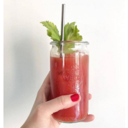 Bocaux en verre WECK tube 340 ml Ø 60mm avec couvercles en verre et joints (clips non inclus) - Réf. WN000054_3