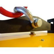 Hbep - électroaimant de levage - macbat - base plate avec forme en v intégrée - télécommande rc_3
