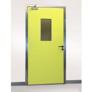 Porte de service semi-isotherme - Spenle - type SP100 avec huisserie inox 304L et mousse polyuréthane_3