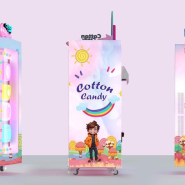 Machine à barbe à papa automatique 2800W M3 - Temps de fabrication 80 à 130 s/p - FESTI MARKET - Ref FM-M3-DCC - 4 couleurs, 30 motifs_3