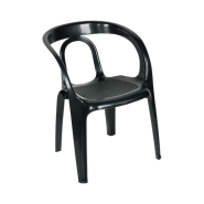 Tango - Fauteuil en résine empilable pour usage extérieur - Stamp_3