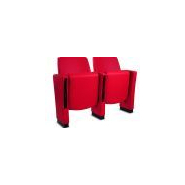 Fauteuil pour salle de spectacle équipé d'une tablette écritoire anti-panique escamotable - Space system international - Ms-ssi_3