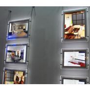 Porte affiche led mira view_4