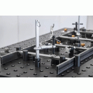 Table de soudage Rhino 1200x750mm Ø16mm + Kit 66 Accessoires_3