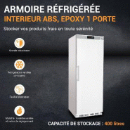 Armoire réfrigérée positive blanche - 360L | L2g - AW-RC400_3
