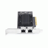 Carte Réseau PCIe 10 Gb Ethernet à  2 Ports, Carte d'Interface Réseau 10 GbE, Chipset Broadcom BCM574_3