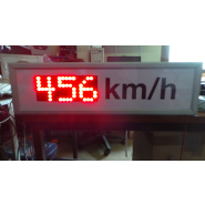 Panneaux indicateur de vitesse de véhicule avec radars pédagogiques - Série AFFRADBC-1LIA