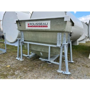 Trémie mobile de stockage de granulés  -  capacité 1.1m3 ou 2.3m3 -  Ø ouverture 700mm - Trémie'Box_3