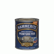 Peinture fer extérieur direct sur rouille - HAMMERITE bronze martelé 0.75 L - Protection durable et décoration_3