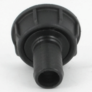 Raccord annelé - Droit - avec écrou - F 1