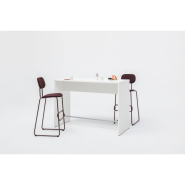 Table haute OGI V - Premier prix, idéale pour réunions informelles, salons et espaces attente_3