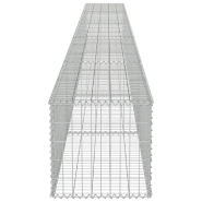 Vidaxl mur à gabion avec couvercles acier galvanisé 600 x 50 x 50 cm 143581_3