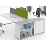 Bureau bench opératif individuel et double OGI Q - Design contemporain pour open-space_3