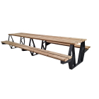 Table pique nique en Pin Kompose avec assises - Mobilier Urbain_3