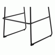 Tabouret haut Rodeo noir | Bolero - FB883_3