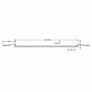 Réglette LED blanc neutre (5800°K) - IP65 - 50 cm - Aluminium - 4,8W - 12V_3