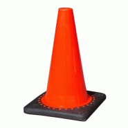 Cône de chantier 30 cm sans bande - PACK de 10 cônes_3