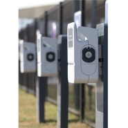 Borne de recharge pour véhicule électrique en copropriété - HAGER Witty Premium 7,4kW ou 22kW avec options RFID et modules de charge_3