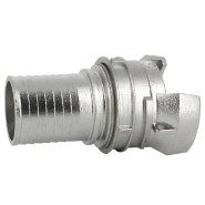 Demi-raccord symétrique avec verrou - DN 50 mm - Embout annelé Ø 51 mm - Inox_3