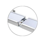 Luminaire linéaire encastré led connectable en série, équipé d'un diffuseur polycarbonate opale - skywap 1200_3
