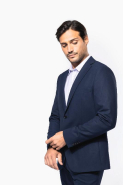 Veste de costume homme - Réf: PK6040 - Kariban Premium - Coupe ajustée - 50% polyester, 23% viscose, 22% laine, 5% élasthanne_3