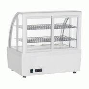 Vitrine réfrigérée de comptoir série C blanche 100L - Polar - CU637_3