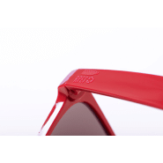 Lunettes de soleil en RPET - Protection UV 400 - Couleur rouge - Poids 25g_3