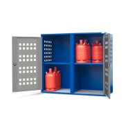 259069W - Armoire pour bouteilles de gaz LB 8 - Extérieur, acier galvanisé, stockage sécurisé_3