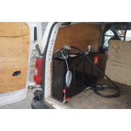 Cuve de transport de gasoil embarqué sur des véhicules utilitaires, disponible en 125, 250, 450 l - vehicube - vc_3