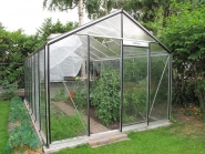 R307H Serres à parois droites - Toiture et parois en verre sécurit, structure aluminium, garantie 12 ans_3