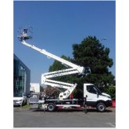 Snake 2413 plus sur iveco camion nacelle - oil & steel france - 23,5m_3