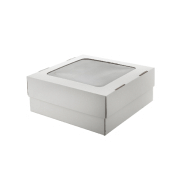 Boîte cadeaux en carton ondulé - fond et couvercle avec impression couleur et fenêtre - sur mesure_3