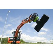 Tiltrotator durable et résistant aux chocs pour travaux lourds