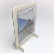 VPE0875 - Porte-visuel de comptoir en bois - Format A4 vertical (30 cm x 21 cm) - Éco-responsable_3