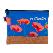 Trousse de maquillage personnalisée - polyester RPET 600D et liège naturel - impression sublimation_3