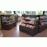 Vitrine réfrigérée semi-murale CRONUS PLUS L.2560mm Profondeur 855mm MAFIROL_3